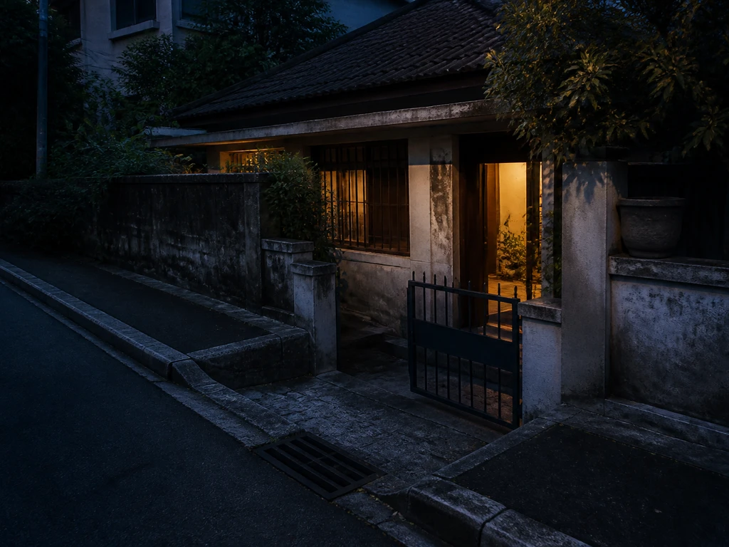 บ้านในกรุงเทพฯ ที่พื้นชั้นล่างต่ำกว่าระดับถนนหน้าบ้าน ต้องก้าวลงจากถนนเข้าประตูรั้ว